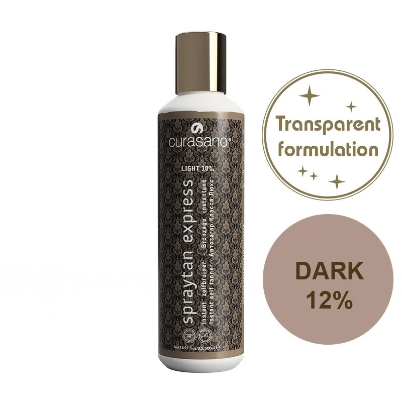 Curasano Spraytan Expres Pro Tanning Lotion Crystal  Dark 500 ml